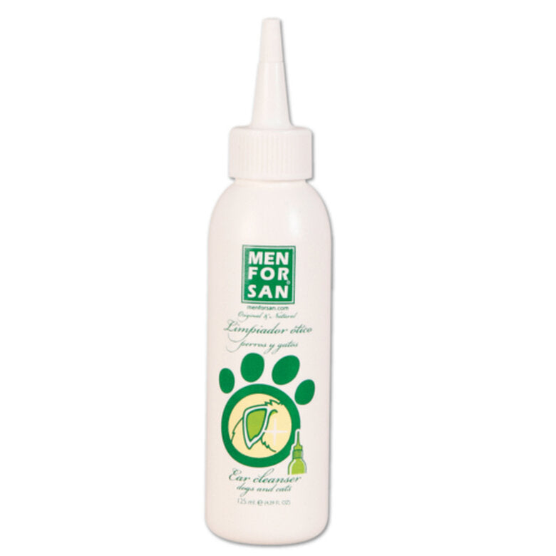 Limpiador ótico Men For San para perros y gatos