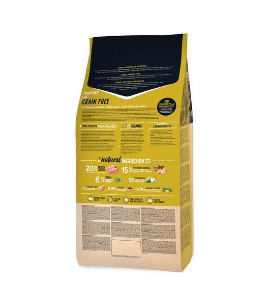 Ownat Just Grain Free Junior pienso para cachorros sin cereales