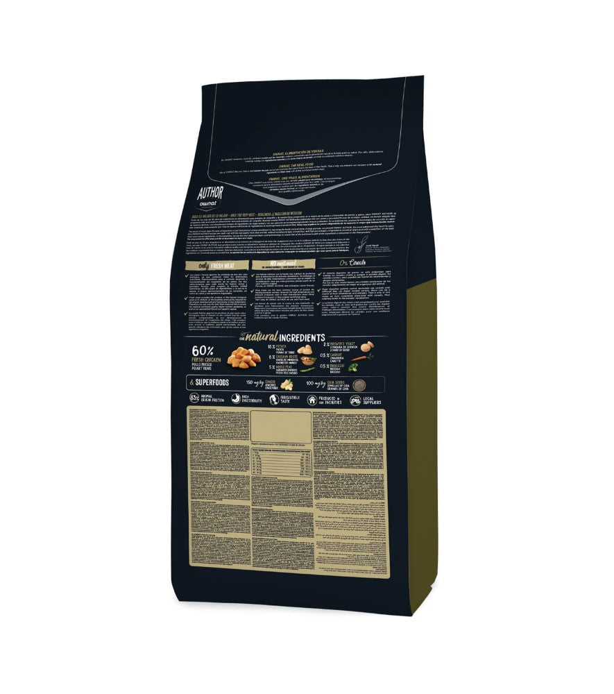 Ownat Author Streilized Fresh Chicken pienso para gatos esterilizados de pollo