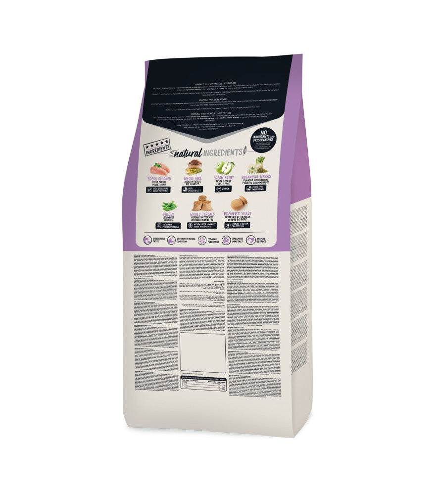 Ownat Classic Sterilized pienso para gatos esterilizados de pollo