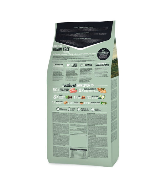 Ownat Prime Grain Free Adult Chicken&Turkey pienso para perros de pollo y pavo sin cereales (Copia)
