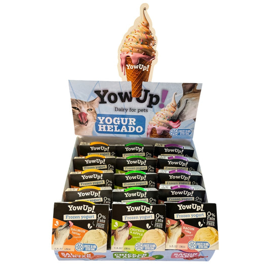 Yogur helado para perros y gatos