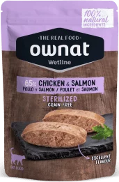 Ownat Wetline comida húmeda para gatos