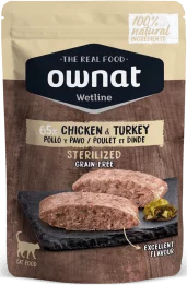 Ownat Wetline comida húmeda para gatos