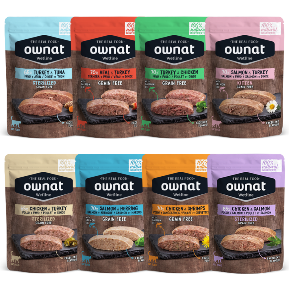 Ownat Wetline comida húmeda para gatos