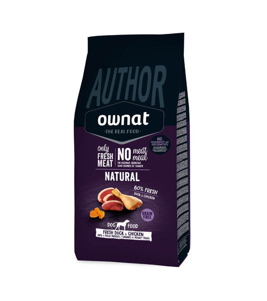 Ownat Author Fresh Duck&Chicken pienso para perros de pato y pollo