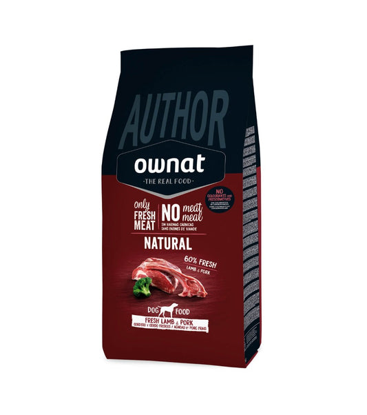 Ownat Author Fresh Lamb&Pork pienso para perros de cordero y cerdo