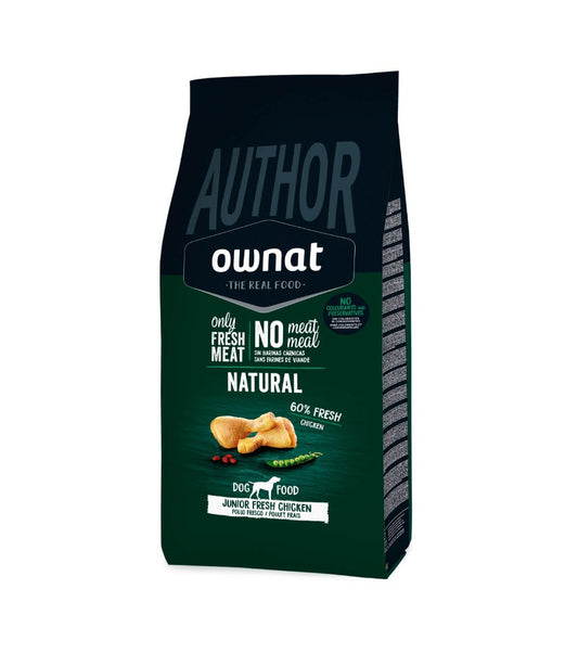 Ownat Author Junior Fresh Chicken pienso para perros de pollo