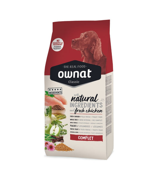 Ownat Classic Complet pienso para perros de pollo