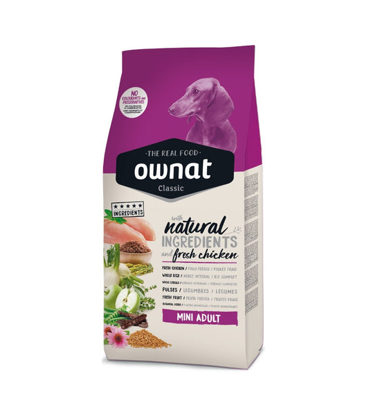 Ownat Classic Mini Adult pienso para perros de raza pequeña