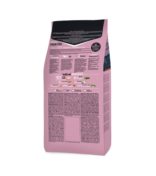 Ownat Prime Grain Free Mini Adult Lamb pienso para perros de raza pequeña de cordero sin cereales